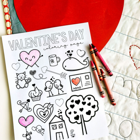 Free Printable Valentine's Coloring Pages from www.thirtyhandmadedays.com