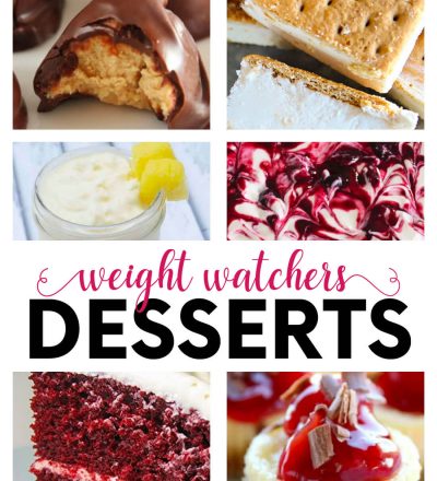 Weight Watchers Desserts - some desserts that you can make while doing Weight Watchers