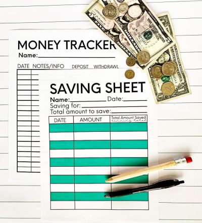 How to budget for kids - basic tips to teach your kids to be successful with money. With printables included. www.thirtyhandmadedays.com