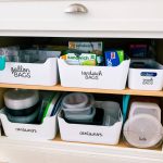 How to organize kitchen cabinets - the after