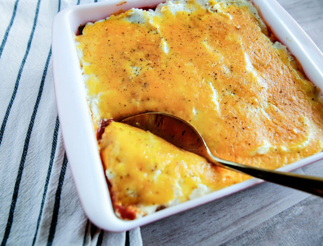 Shepards Pie - easy to make family dinner. 