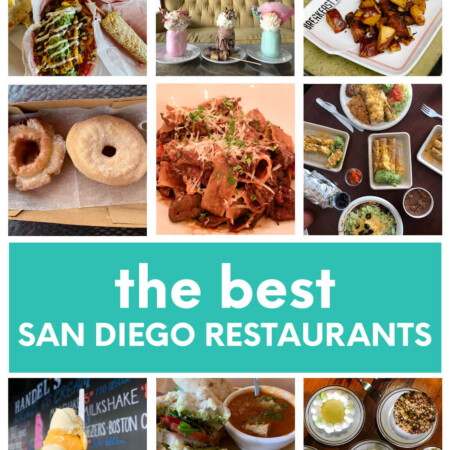 Collage of the Best San Diego Restaurants