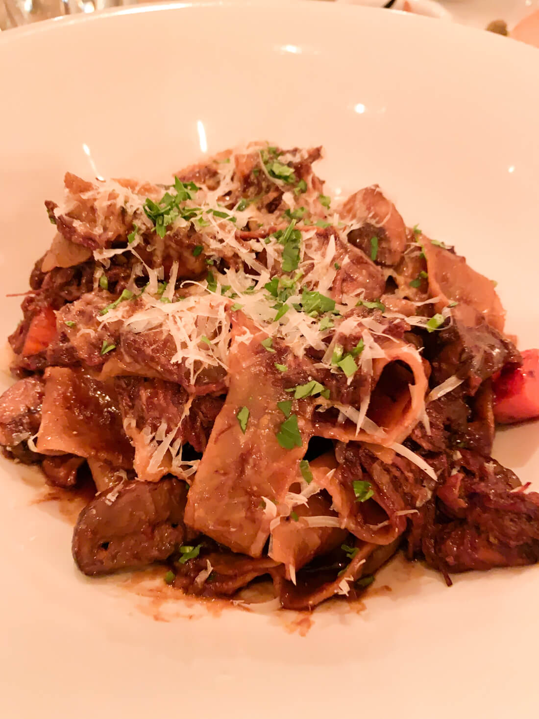 Best San Diego Restaurants - Cucina Enoteca, amazing Pappardelle