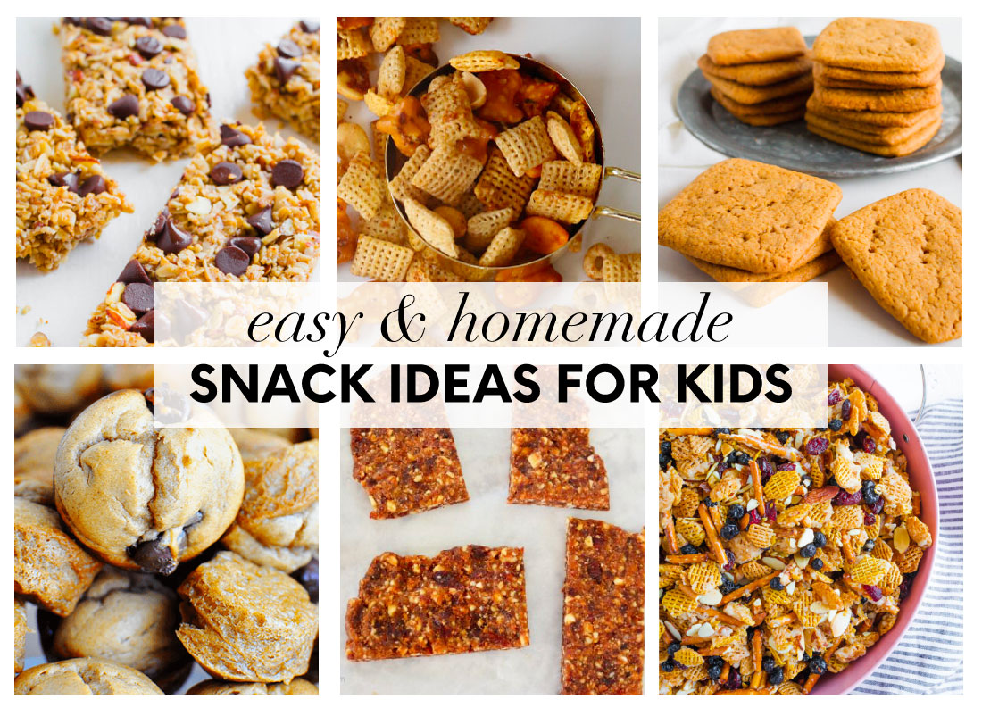 Easy and Homemade Snacks for Kids 