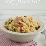 The best use of leftover ham - make this ham fried rice