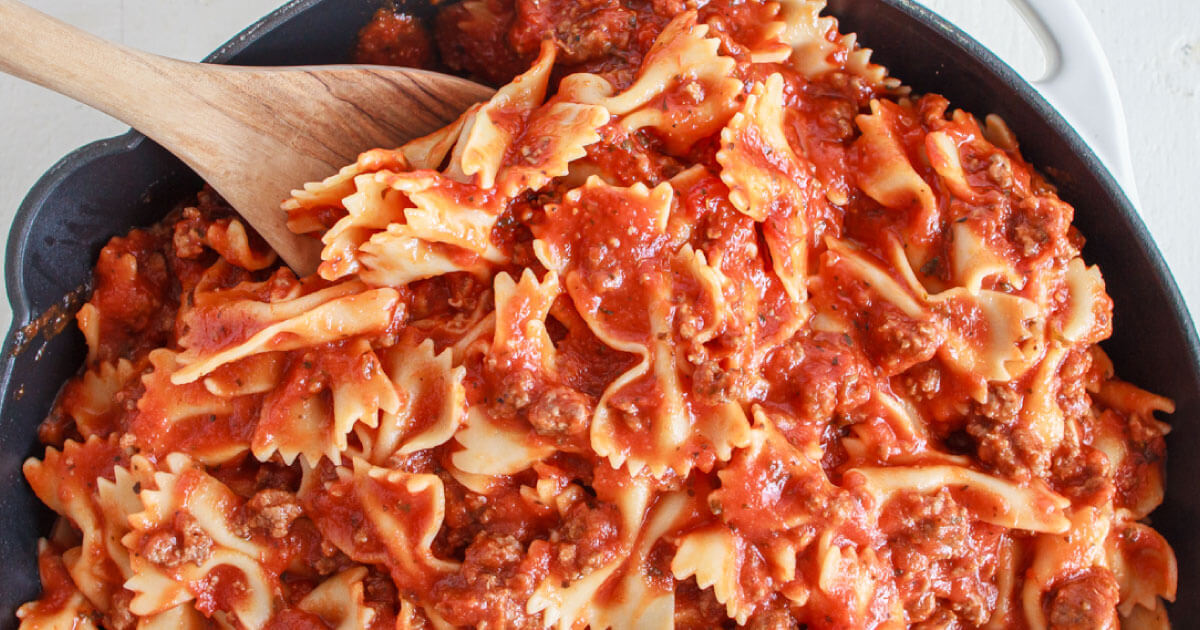 Bow Tie Pasta Lasagna Recipe by 30daysblog