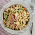 How to make ham fried rice