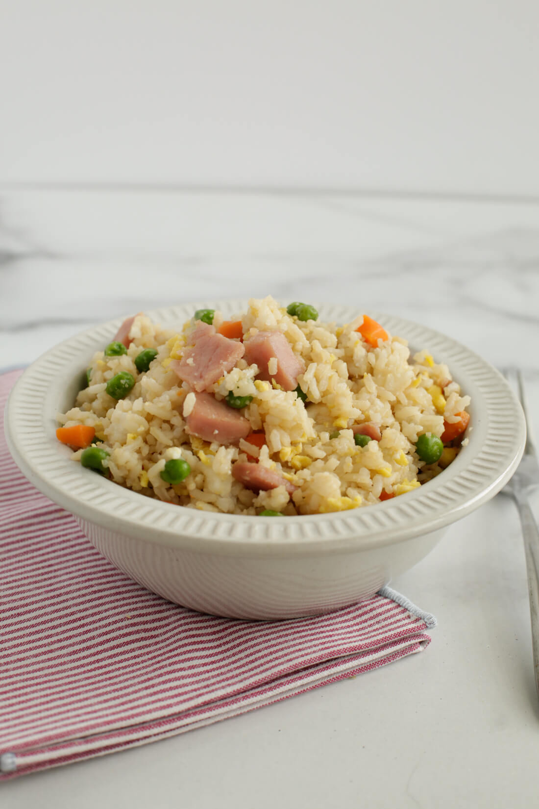 How to make easy ham fried rice, the perfect use of leftover ham