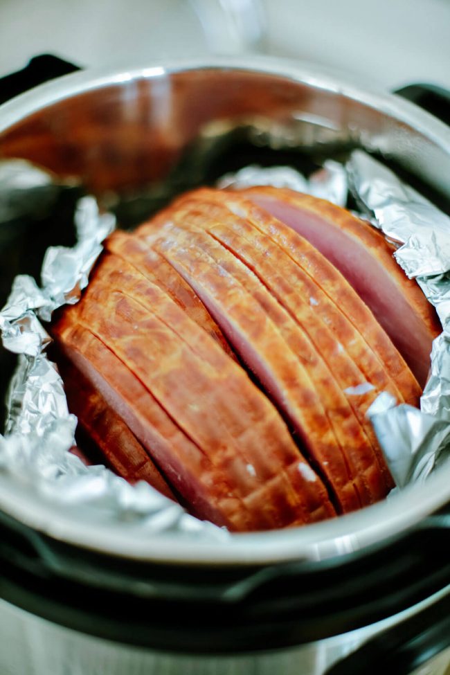 Instant Pot Honey Glazed Ham Recipe from 30daysblog