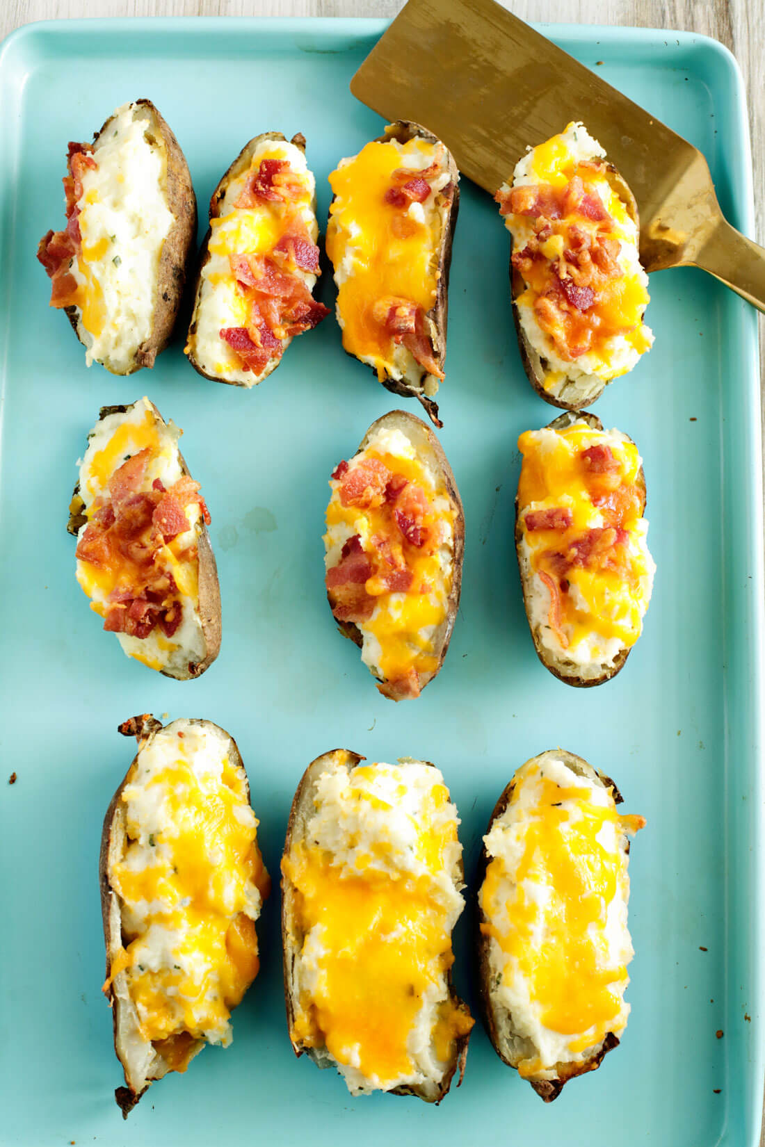 Twice Baked Potatoes | Classic Recipe from 30daysblog