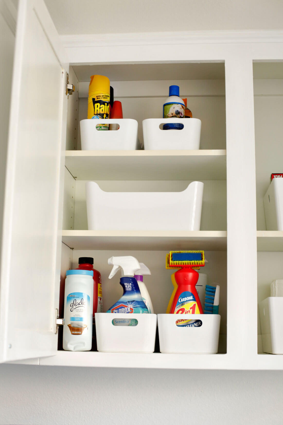 How To Organize Your Laundry Room Cabinets From 30daysblog