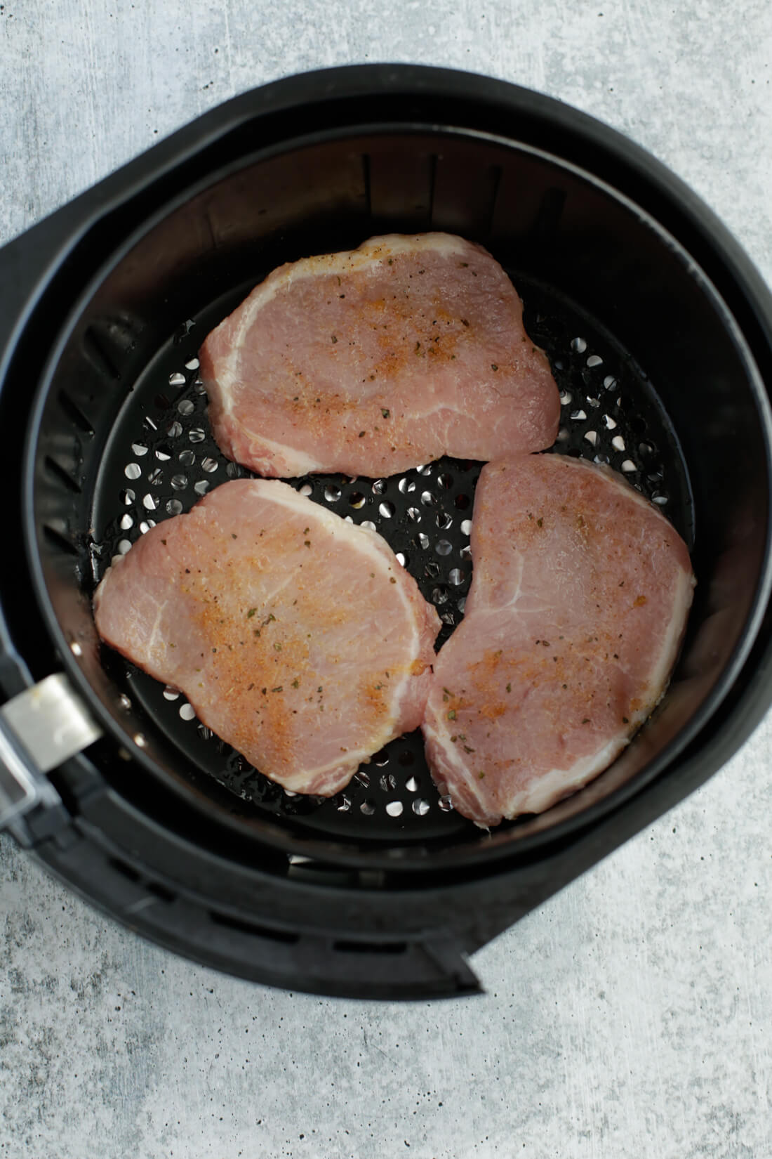 Make sure to not overcrowd the air fryer