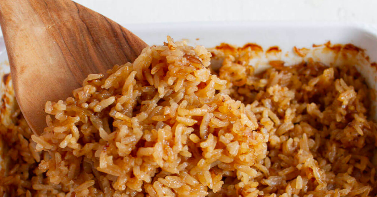 Stick of Butter Rice Recipe from Thirty Handmade Days