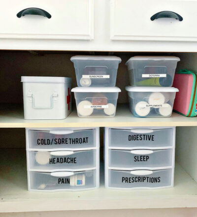 How To Organize Medicine Cabinet Archives Thirty Handmade Days