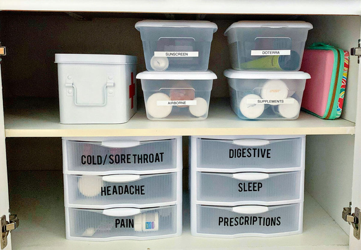 How To Organize Your Medicine Cabinet