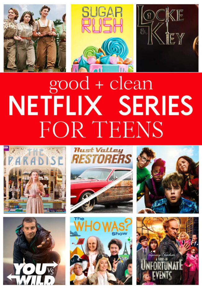 Good Netflix Shows for Teens from 30daysblog