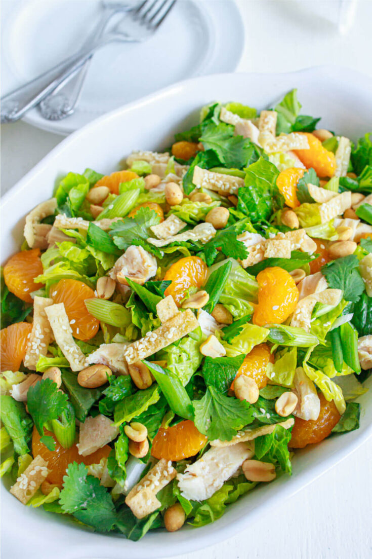 Asian Salad Recipe from Thirty Handmade Days