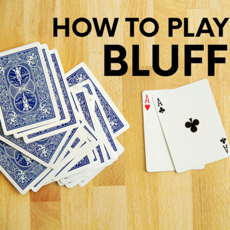 Card games for kids - Bluff