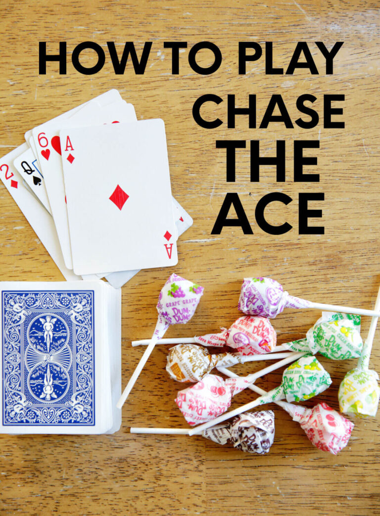 Easy Card Games Chase the Ace from 30daysblog