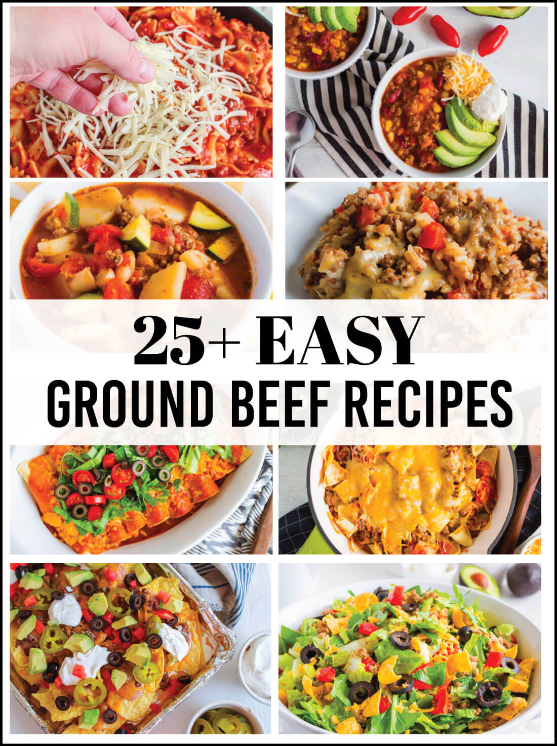 Easy Ground Beef Recipes from Thirty Handmade Days