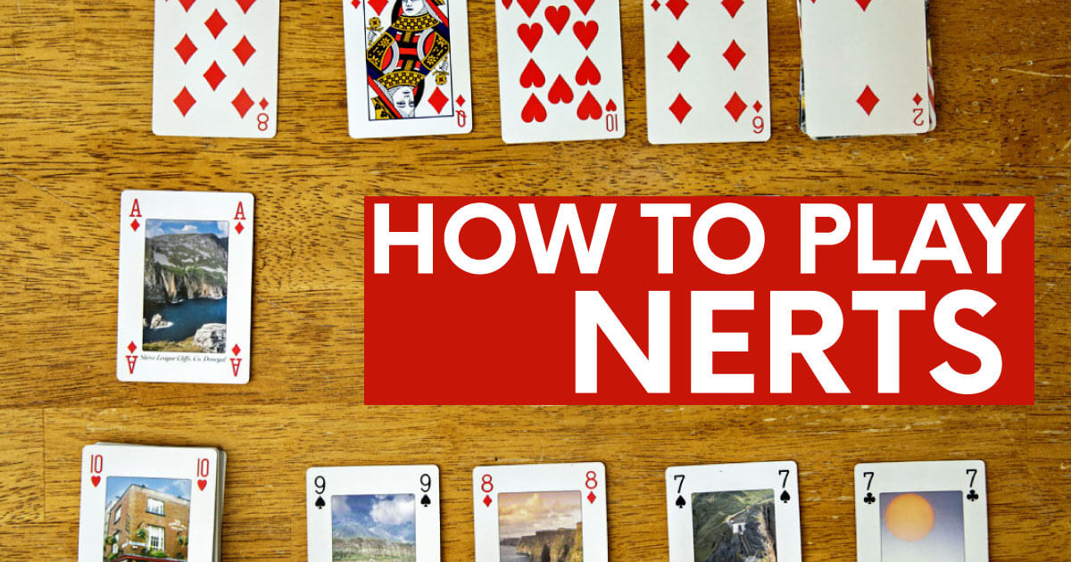 2 Player Card Games: Nerts from Thirty Handmade Days