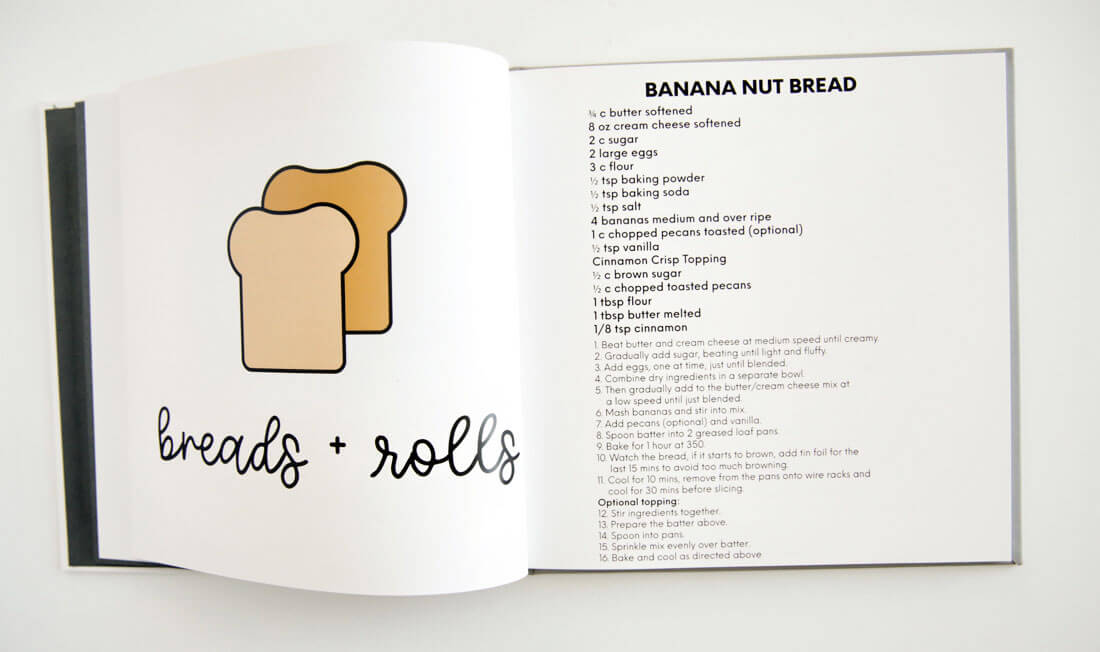 DIY Family Recipe Book {Free Template}