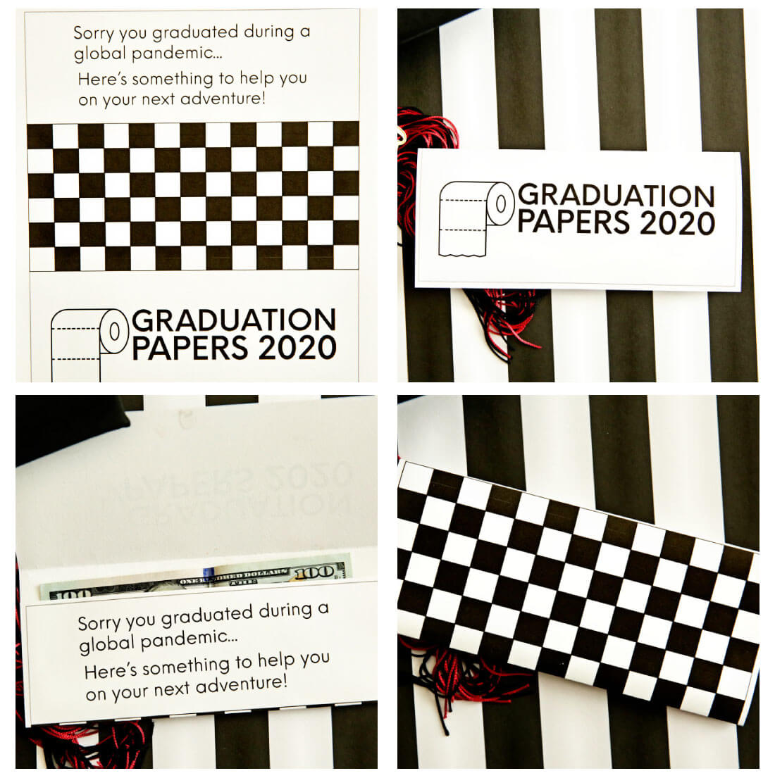 Graduation Card collage