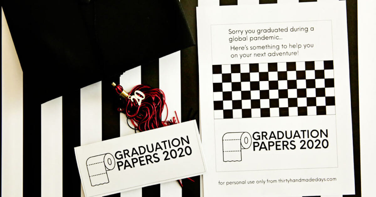 printable graduation cards from thirty handmade days
