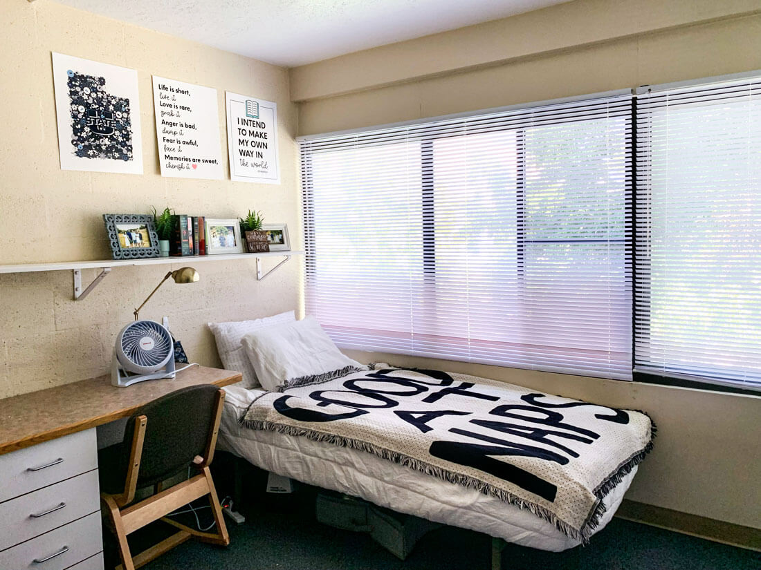 College dorm room