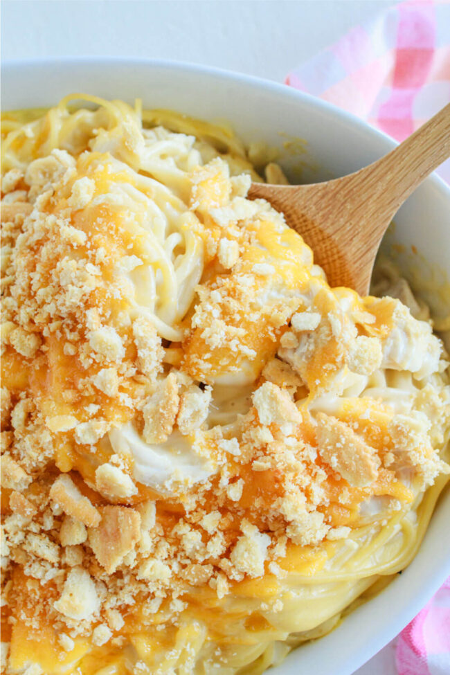 Chicken Noodle Casserole Recipe from Thirty Handmade Days