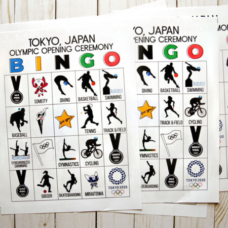 Olympics Opening Ceremony BINGO