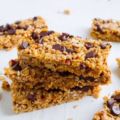 easy kid snack granola bars